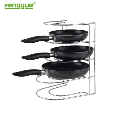 hot sale household Kitchen pan holder organizer rack