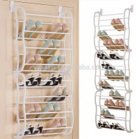 36pairs 12tiers over the door foldable shoes display rack